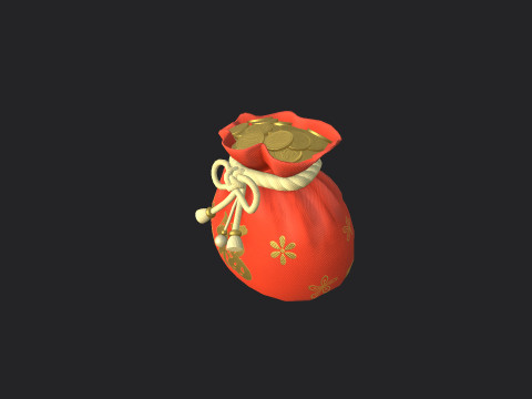 Blessing bag 001 3D Model