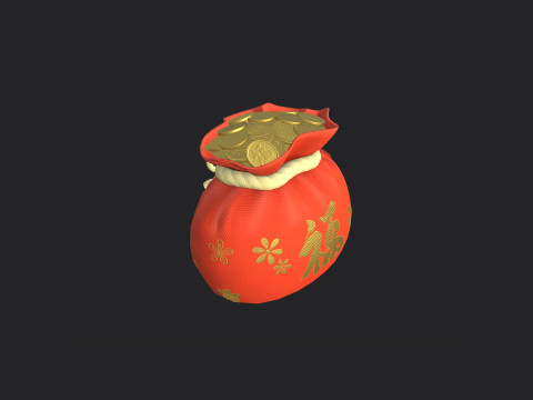 Blessing bag 001 3D Model