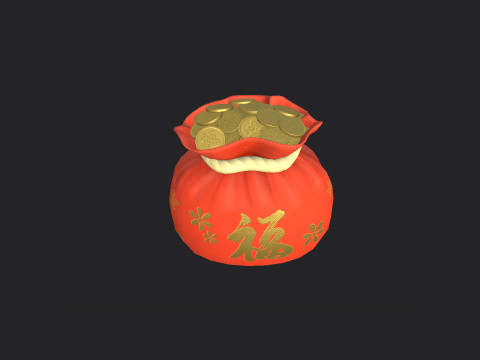 Blessing bag 001 3D Model