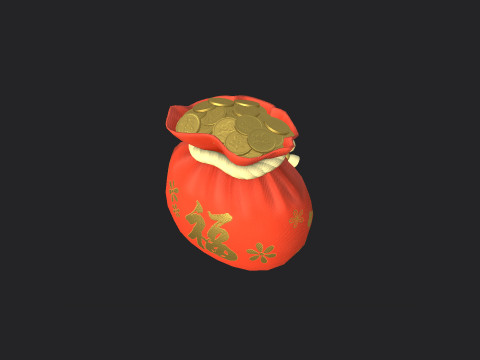 Blessing bag 001 3D Model