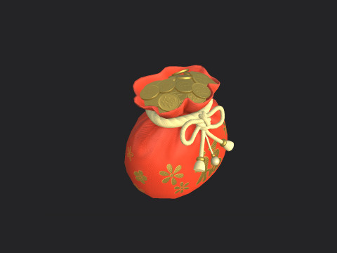 Blessing bag 001 3D Model