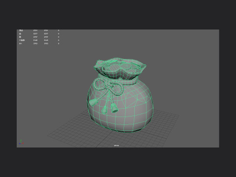 Blessing bag 001 3D Model