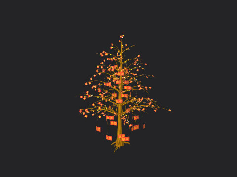 Christmas tree 001 3Dモデル