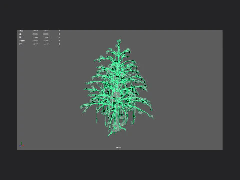 Christmas tree 001 3D Model