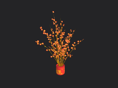 Christmas tree 002 Modello 3D