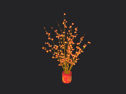 Christmas tree 002 Modello 3D