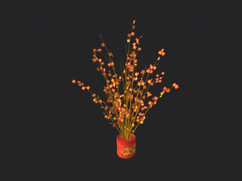 Christmas tree 002 3D Model
