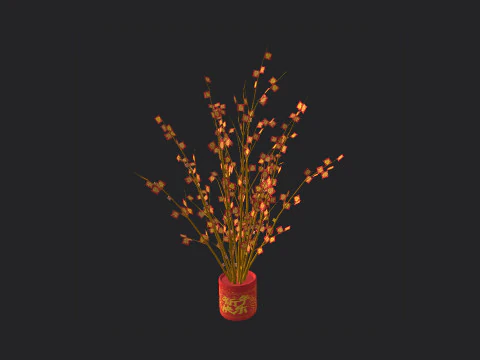 Christmas tree 002 3D Model