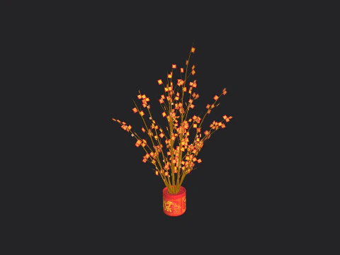 Christmas tree 002 3D Model