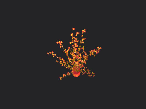 Christmas tree 002 Modello 3D