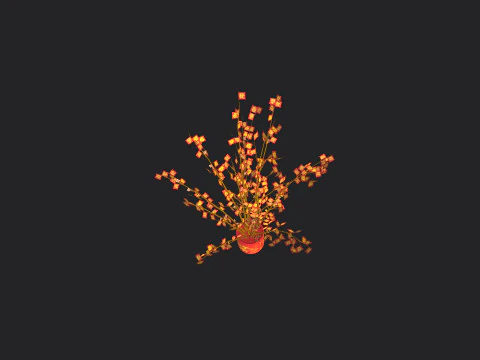 Christmas tree 002 3D Model