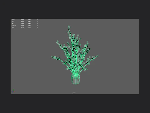 Christmas tree 002 3D Model