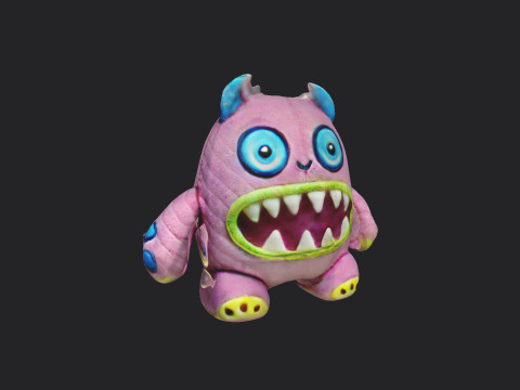 Plush toys 001 3D 모델