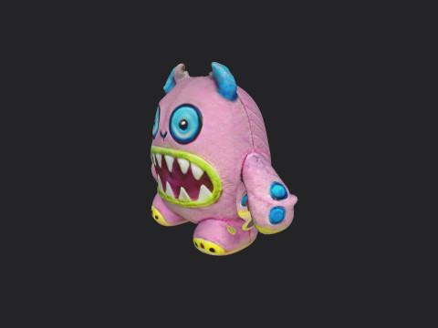 Plush toys 001 3D Model