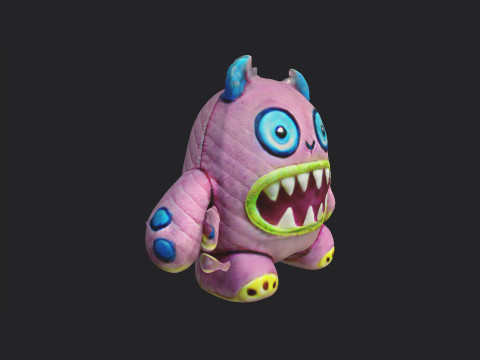 Plush toys 001 3D Model