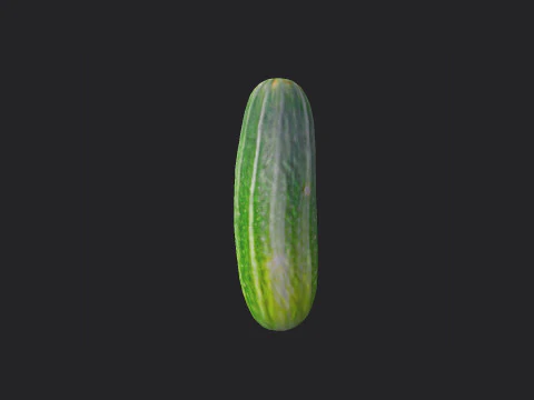 Pepino 001 Modelo 3D