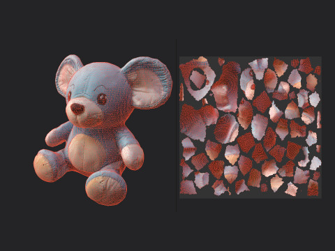 Plush toys 003 3D Модель