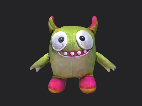 Pluszowe zabawki 004 Model 3D