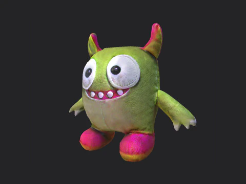 Plush toys 004 3D Model