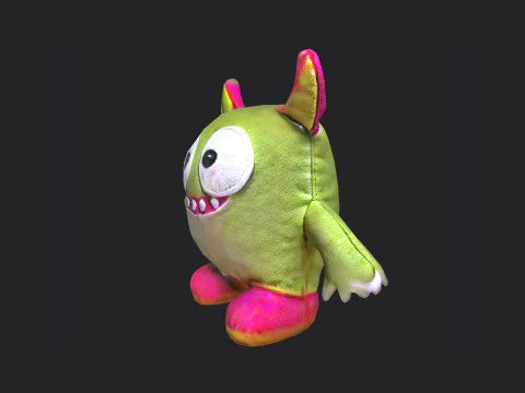 Plush toys 004 3D Model