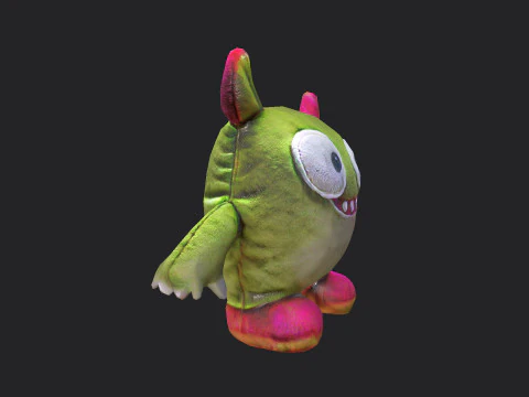 Plush toys 004 3D Model