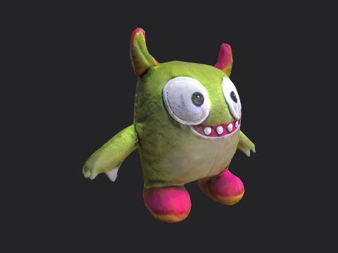Plush toys 004 3D Model