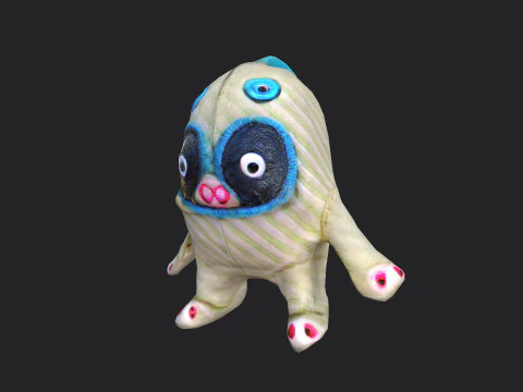 Plush toys 006 3D Model