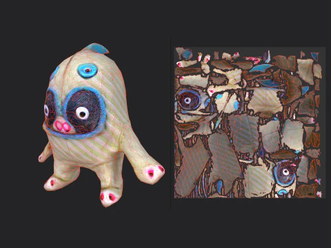 Plush toys 006 3D Model