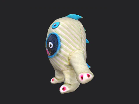 Plush toys 006 3D Model