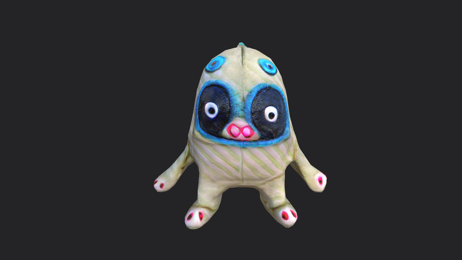 Plush toys 006 3D Model .c4d .max .obj .3ds .fbx .stl .blend 