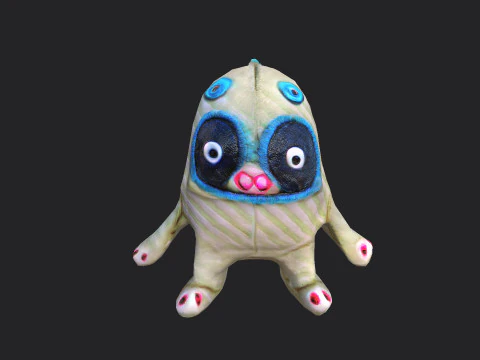 Плюшевые игрушки 006 3D Модель