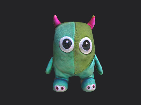 Plush toys 007 3D Model
