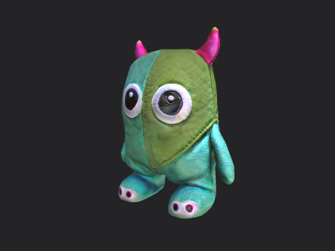 Plush toys 007 3Dモデル