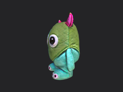 Plush toys 007 3Dモデル