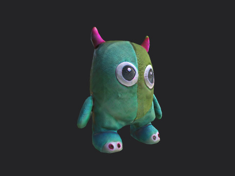 Plush toys 007 3Dモデル