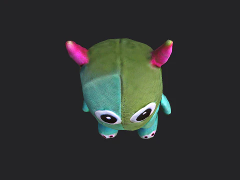Plush toys 007 3D Model