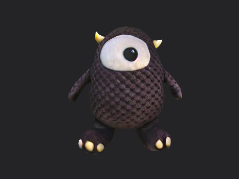 Plush toys 008 3D Model