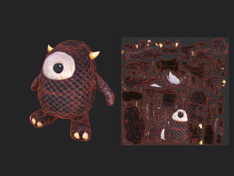 Plush toys 008 Modèle 3D