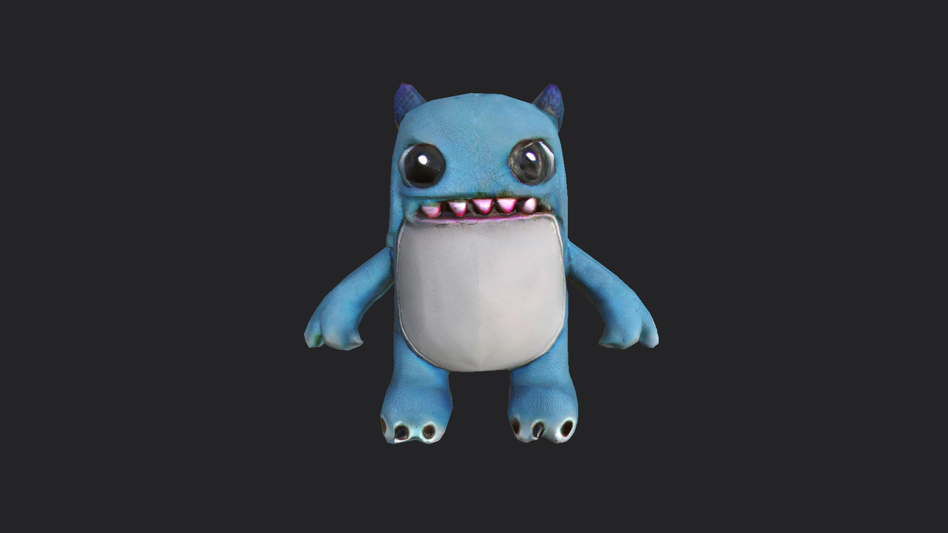 Plush toys 009 3D Model .c4d .max .obj .3ds .fbx .stl .blend 