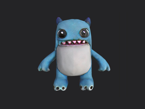 Plush toys 009 3D Model