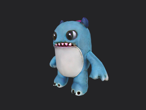 Plush toys 009 3D Model