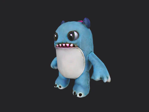 Plush toys 009 3D Model