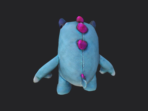 Plush toys 009 3D Model