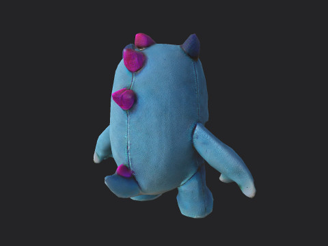 Plush toys 009 3D Model