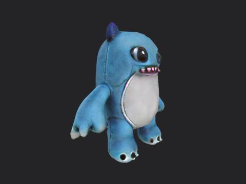 Plush toys 009 3D Model