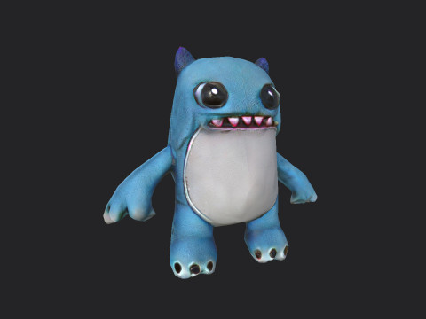 Plush toys 009 3D Model