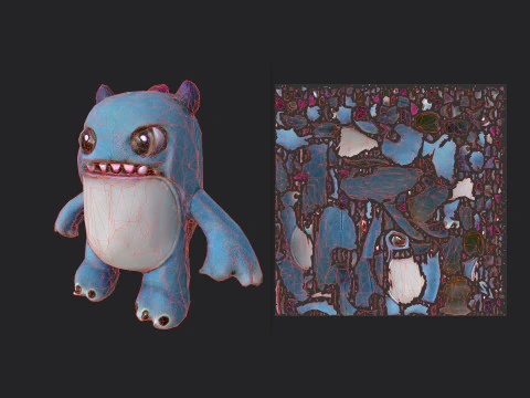 Plush toys 009 3D Model