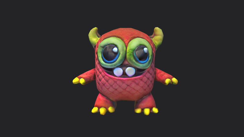 Plush toys 010 Model 3D .c4d .max .obj .3ds .fbx .stl .blend