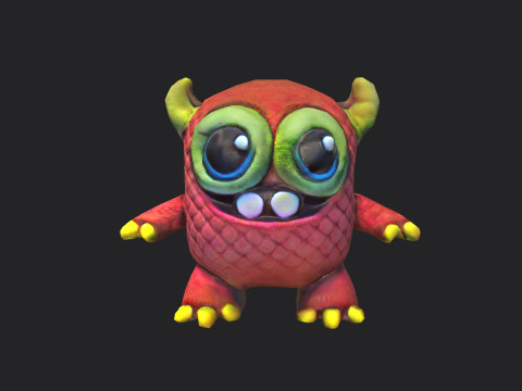 Plush toys 010 3D Model