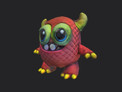 Plush toys 010 3D Model